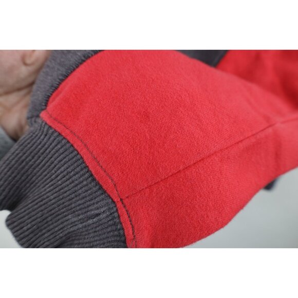 Vintage Y2K Mens Medium Faded Spell Out Ohio State University Hoodie Sweatshirt - Picture 5 of 13